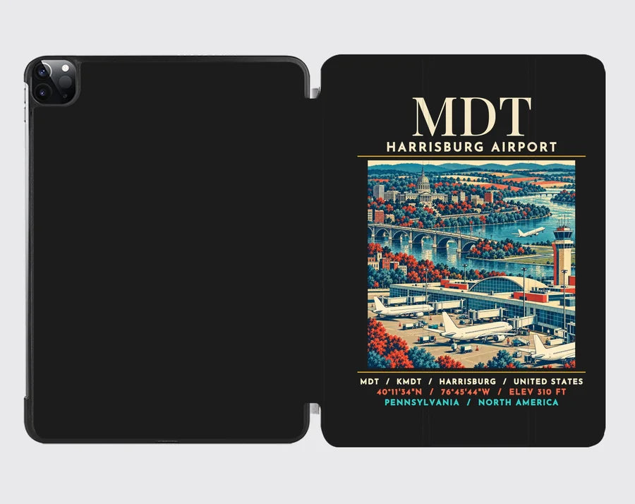 MDT - Poster - iPad Case - Black