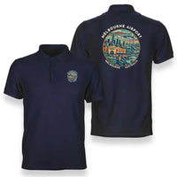 Thumbnail for MEL - Badge - Double-Side Polo - Navy Blue