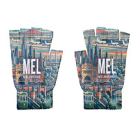 Thumbnail for Melbourne Airport (MEL) Gloves - Gloves - Cut - 3D