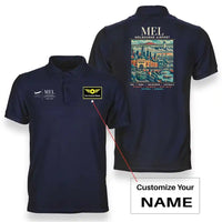 Thumbnail for MEL - Poster - Double-Side Polo - Navy Blue + Name