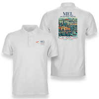 Thumbnail for MEL - Poster - Double-Side Polo - White