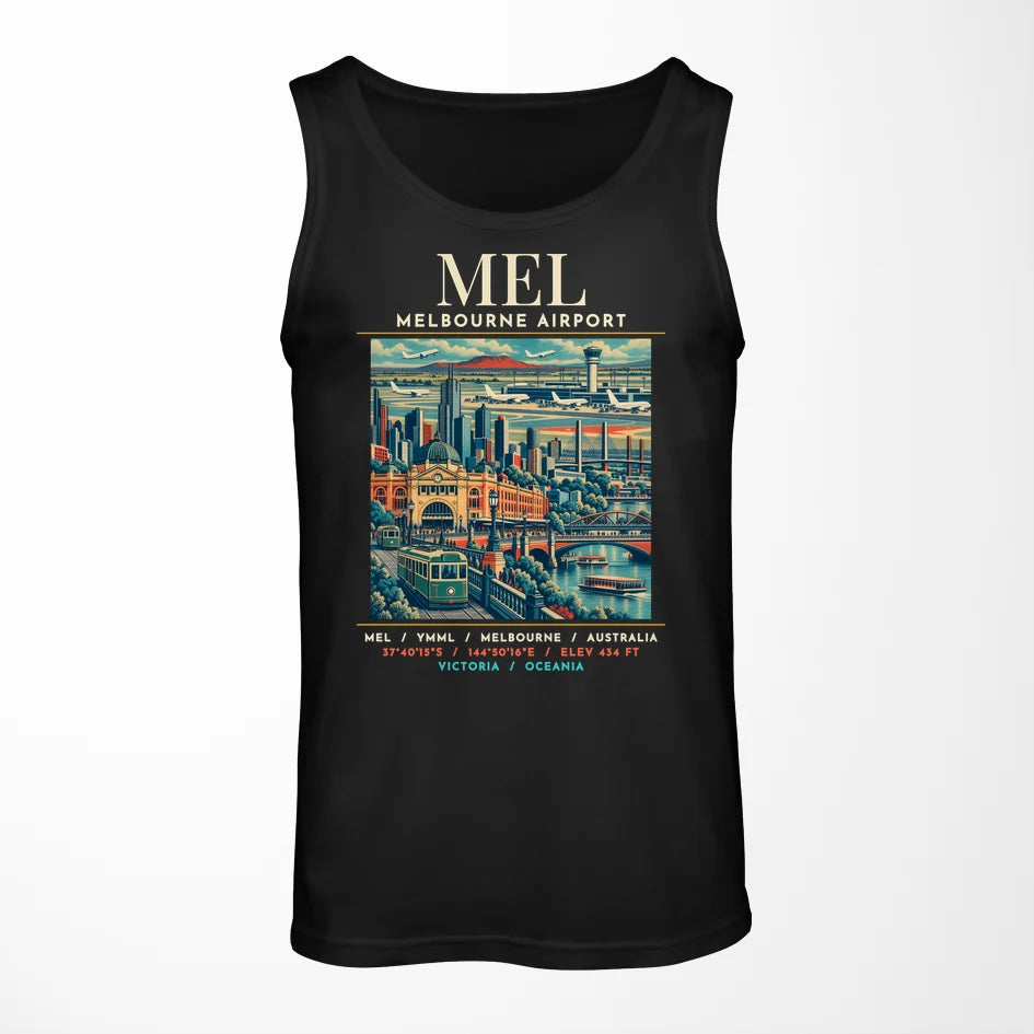 MEL - Poster - Tank Top - Black