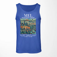 Thumbnail for MEL - Poster - Tank Top - Blue