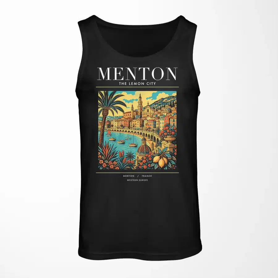 MENTON - Poster - Tank Top - Black