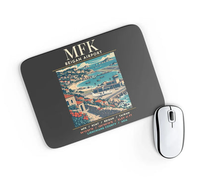 MFK - Poster - Mouse Pad - Black