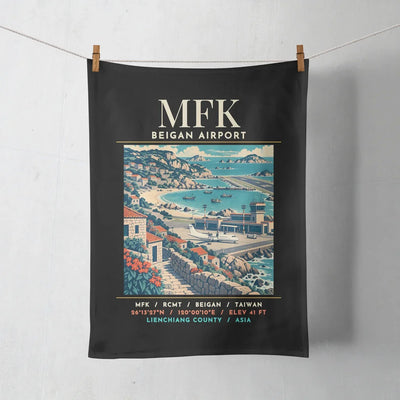 MFK - Poster - Towel - Black