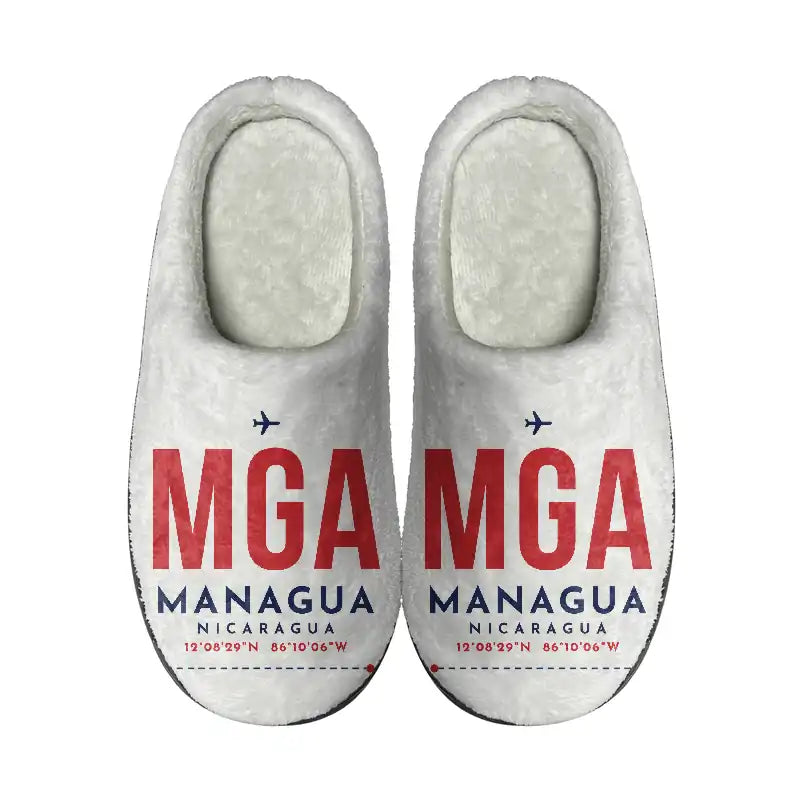 Augusto C. Sandino International Airport (MGA) Slippers & Flip Flops - Slippers - Cotton - Code - Same - White