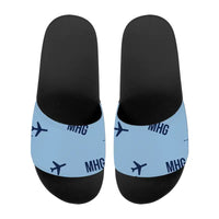 Thumbnail for Mannheim City Airport (MHG) Slippers & Flip Flops - Slippers - Sport - Pattern - Light Blue