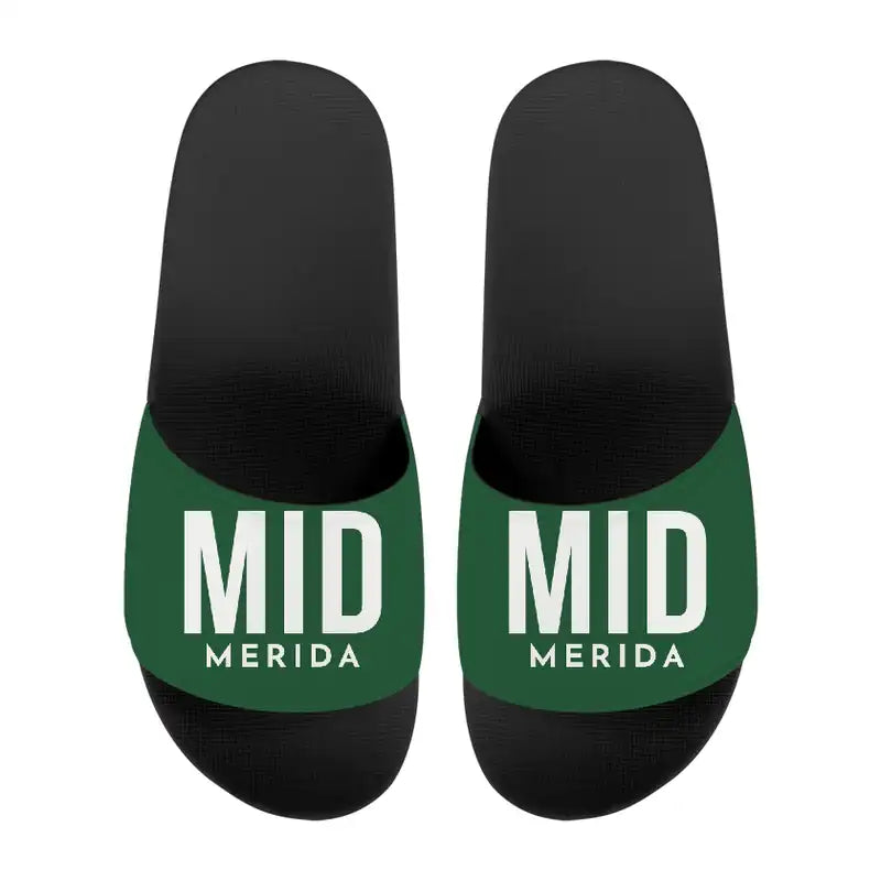 Merida International Airport (MID) Slippers & Flip Flops - Slippers - Sport - Code - Green