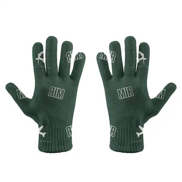 Monastir Habib Bourguiba International Airport (MIR) Gloves - Gloves - Full - Pattern - Dark Green