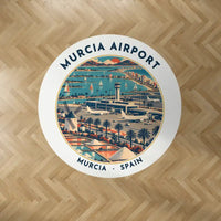 Thumbnail for Región de Murcia International Airport (MJV) Carpets - Carpet Round - Badge - White