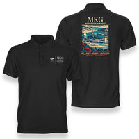 Thumbnail for MKG - Poster - Double-Side Polo - Black
