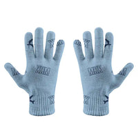 Thumbnail for Molokai Airport (MKK) Gloves - Gloves - Full - Pattern - Light Blue