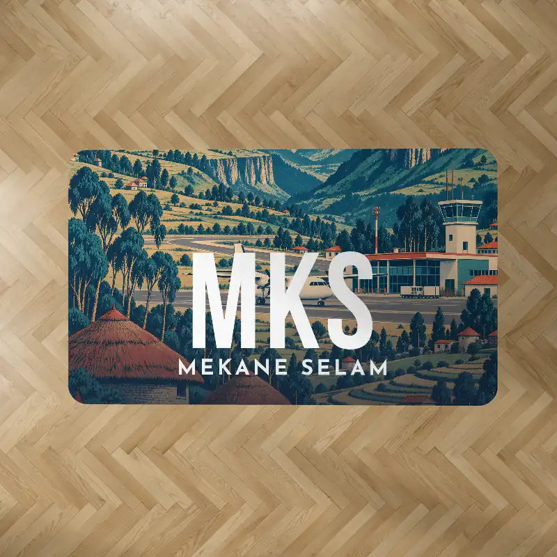 Mekane Selam Airport (MKS) Carpets - Carpet Rectangle - Scene