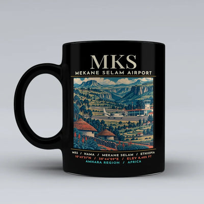 MKS - Poster - Mug - Black