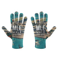 Thumbnail for Velana International Airport Malé (MLE) Gloves - Gloves - Full - 3D + Name
