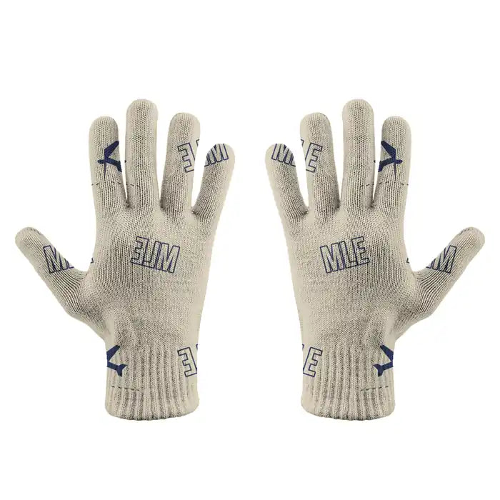 Velana International Airport Malé (MLE) Gloves - Gloves - Full - Pattern - Beige