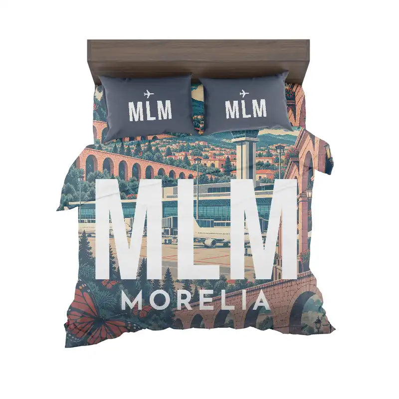 Morelia International Airport (MLM) Bedding Sets & Blankets - Bedding Set - Scene