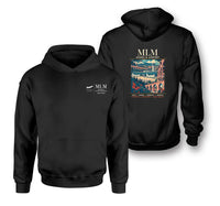 Thumbnail for MLM - Poster - Double-Side Hoodie - Black