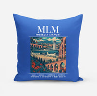 Thumbnail for MLM - Poster - Pillow - Blue