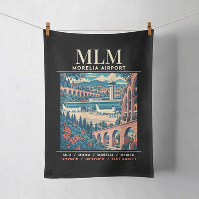 MLM - Poster - Towel - Black
