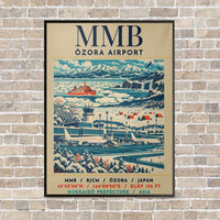 Thumbnail for MMB - Poster - Canvas Framed - Beige