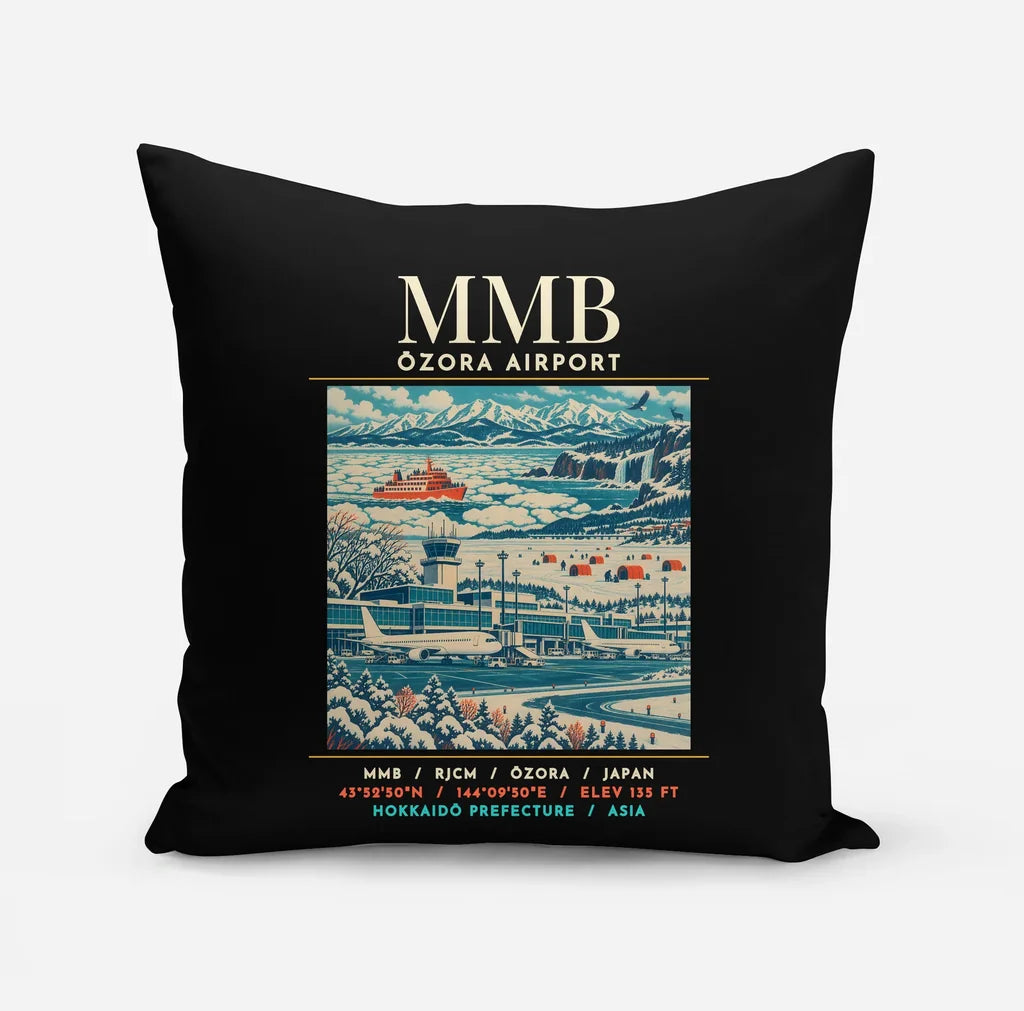 MMB - Poster - Pillow - Black