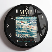 Thumbnail for MMB - Poster - Wall Clock Framed - Black