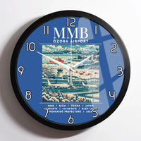Thumbnail for MMB - Poster - Wall Clock Framed - Blue