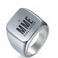 Thumbnail for Teesside International Airport (MME) Rings - Ring - Silver