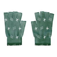 Thumbnail for Mammoth Yosemite Airport (MMH) Gloves - Gloves - Cut - Pattern - Green