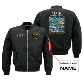Emperor Nicholas II Murmansk Airport (MMK) Bomber Jacket