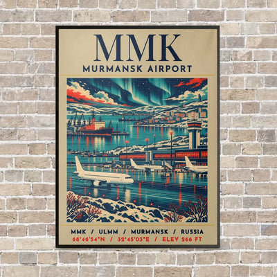 MMK - Poster - Canvas Framed - Beige