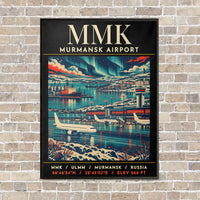 Thumbnail for MMK - Poster - Canvas Framed - Black