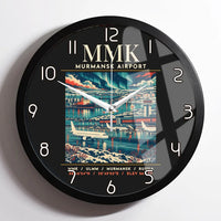 Thumbnail for MMK - Poster - Wall Clock Framed - Black