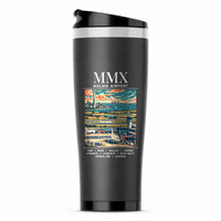 Thumbnail for Malmo Airport (MMX) Travel Mugs - Poster - Stainless Steel (No Holder) - Gray