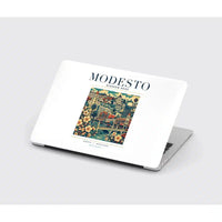 Thumbnail for MODESTO - Poster - MacBook Case - White