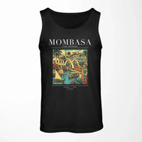 Thumbnail for MOMBASA - Poster - Tank Top - Black