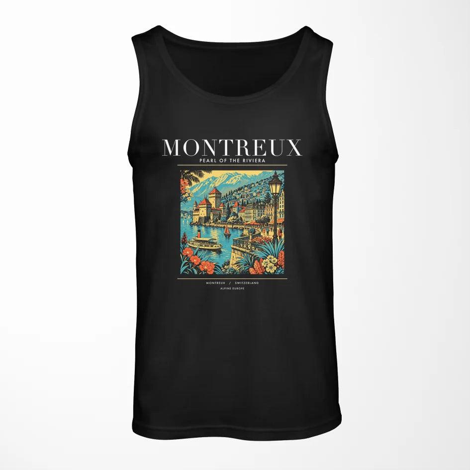 MONTREUX - Poster - Tank Top - Black