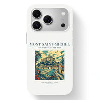 Thumbnail for MONT SAINT-MICHEL - Poster - MagSafe iPhone 17 Pro - White
