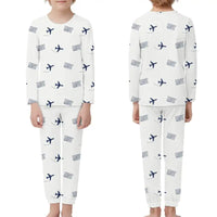 Thumbnail for Minot International Airport (MOT) Pajamas - Children Pajamas - White