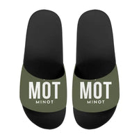 Thumbnail for Minot International Airport (MOT) Slippers & Flip Flops - Slippers - Sport - Code - Green Army