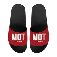 Thumbnail for Minot International Airport (MOT) Slippers & Flip Flops - Slippers - Sport - Code - Red