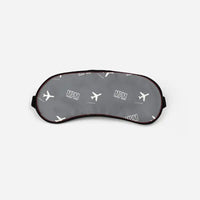 Thumbnail for Maputo International Airport (MPM) Sleep Masks - Sleep Mask - Pattern - Gray