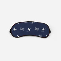 Thumbnail for Maputo International Airport (MPM) Sleep Masks - Sleep Mask - Pattern - Navy Blue