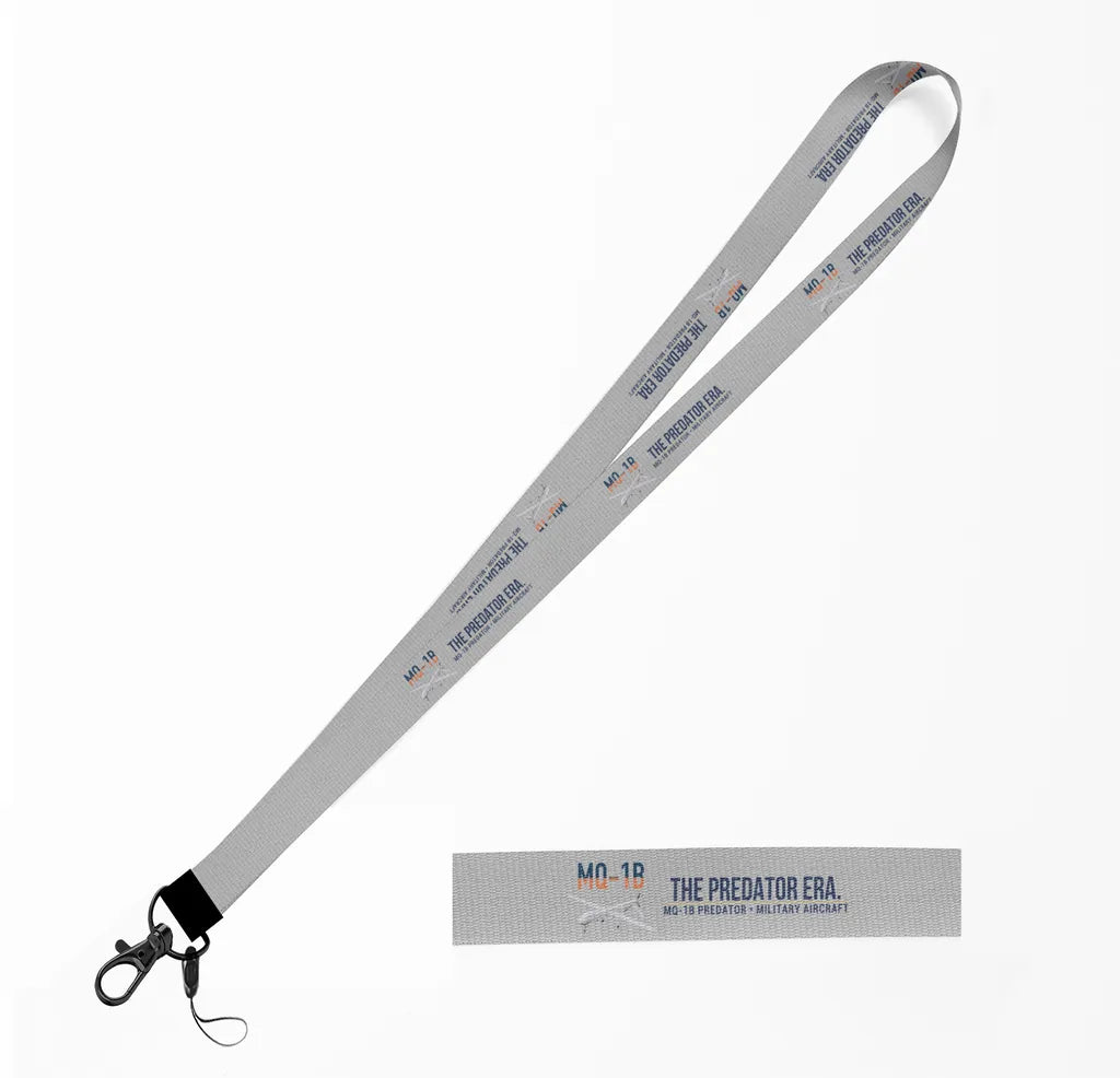 MQ-1B Predator lanyard - light gray