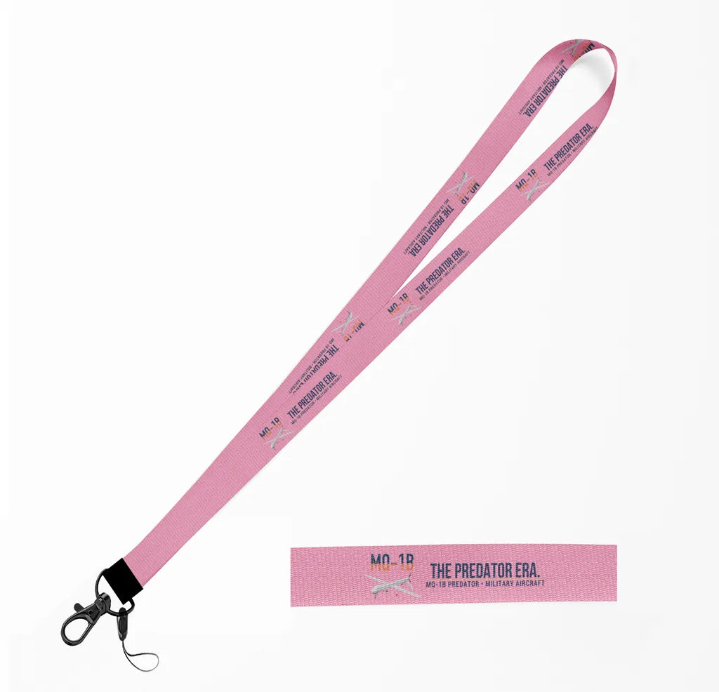 MQ-1B Predator lanyard - pink