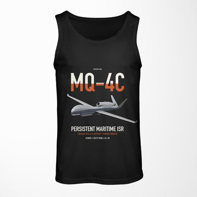 MQ-4C Triton IFC-4 design on black tank top