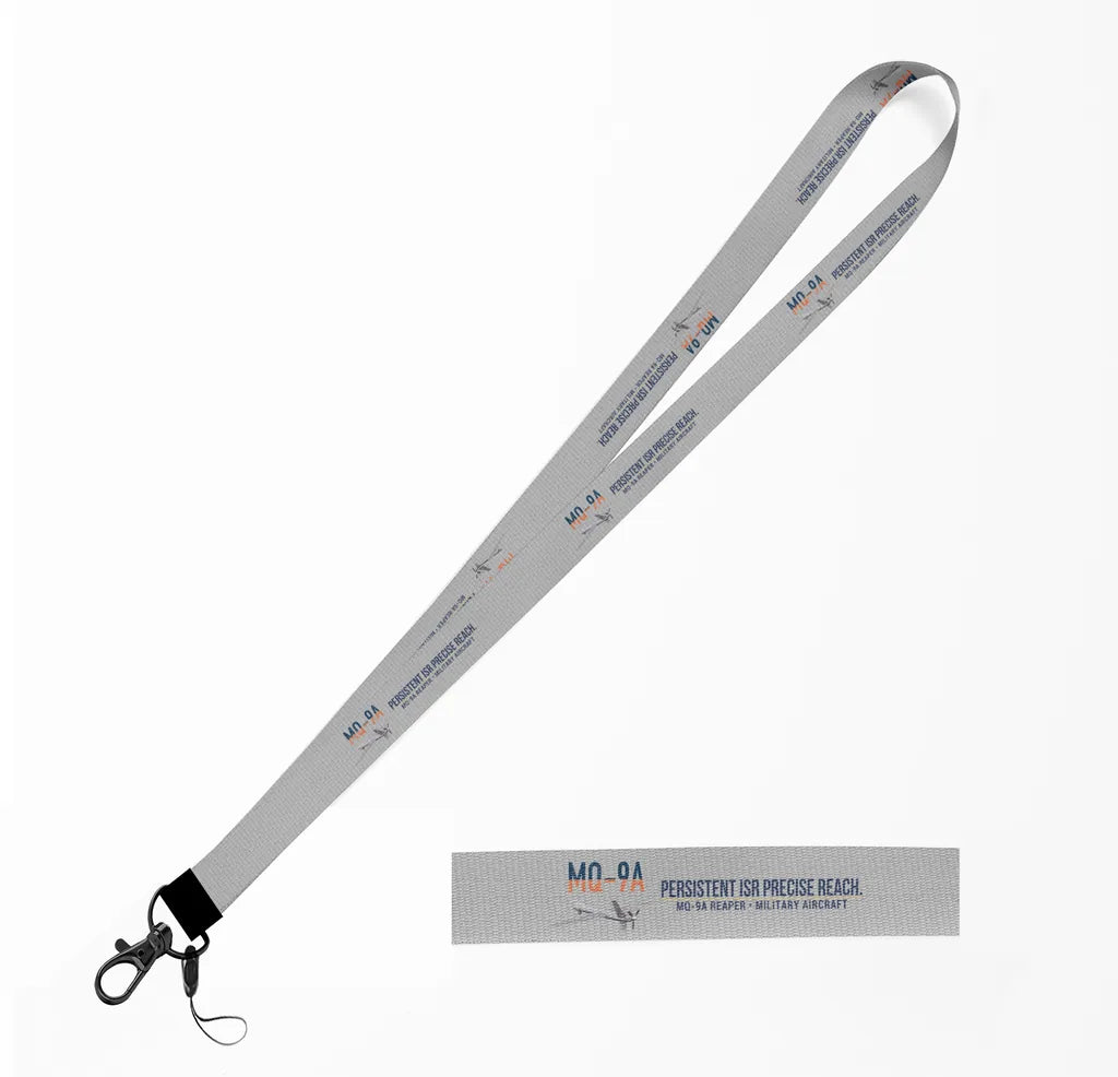 MQ-9A Reaper lanyard - light gray