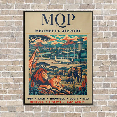 MQP - Poster - Canvas Framed - Beige